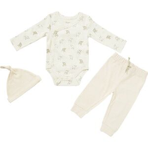 Pehr Organic Little Lamb One-Piece Set size 3-6 months